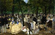 Edouard Manet Music in the Tuileries (nn02) oil painting on canvas